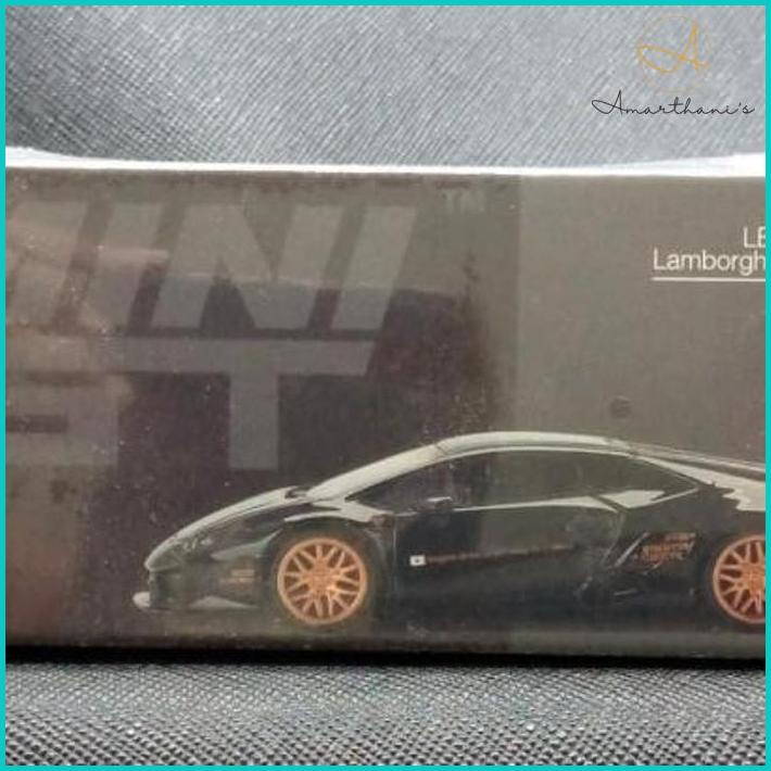 Ac - Mini Gt 1/64 Lb*Works Lamborgini Huracan Ver.1 Black - Mgt00234