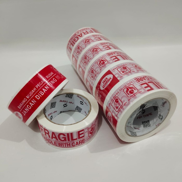 

Sale Fragile Merah 45Mm X100Yard Promo Murah By Hoki Tape Hemat