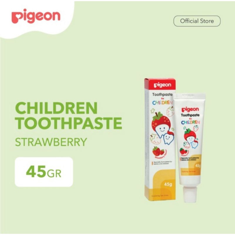 Pigeon Children Toothpaste 45 gr - Pasta Gigi Bayi &amp; Anak