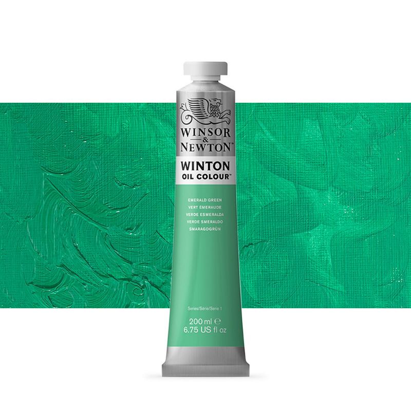 

CAT MINYAK WINTON OIL COLOUR 200 ML EMERALD GREEN WINSOR & NEWTON