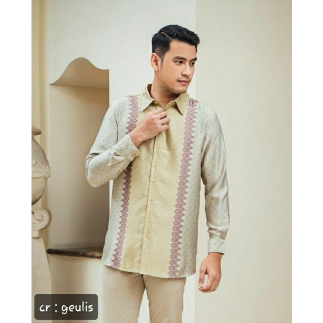 Danish Shirt Yellow Irama Series by Geulis