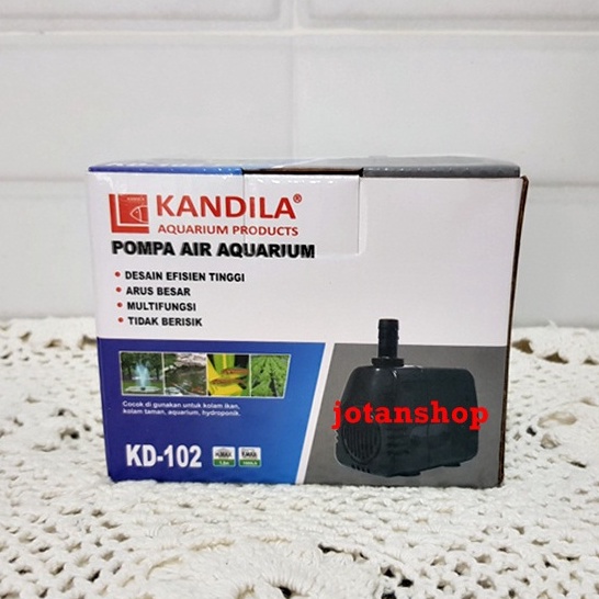 KANDILA KD102 KD 102 FILTER POMPA AIR CELUP KOLAM IKAN AQUARIUM HIDROPONIK