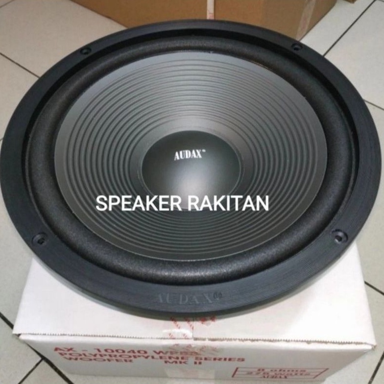 Speaker Woofer Audax 10 inch AX-10040 WPB8