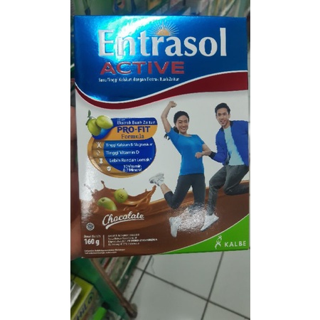 

ENTRASOL ACTIVE COKELAT 160gr