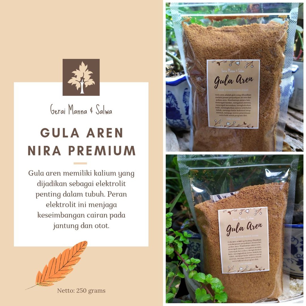 

Gula Semut Aren - Brown Sugar - Palm Sugar
