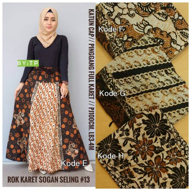 Batik sogan rok