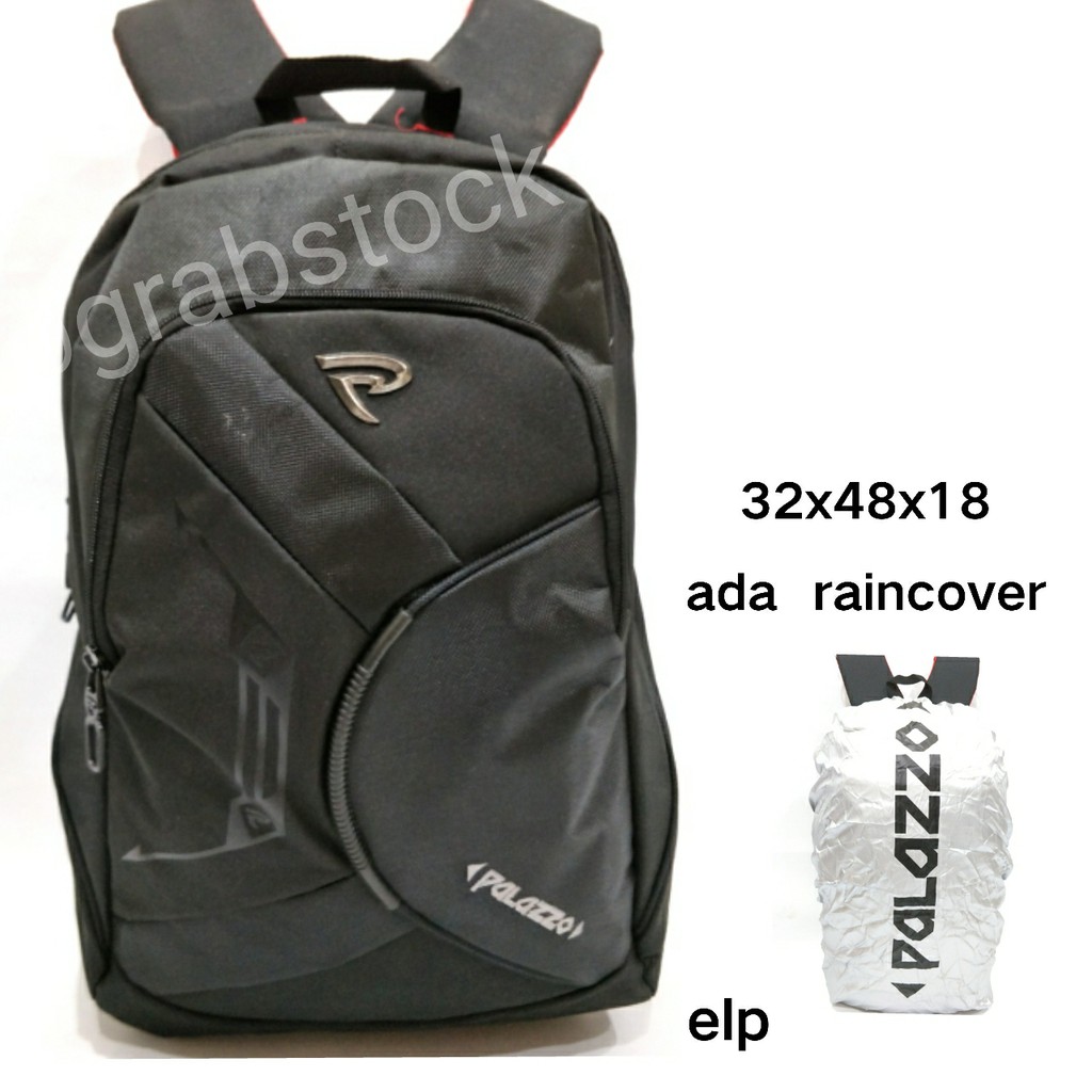 PROMO Palazzo Tas Ransel Laptop Plus Raincover 6 model