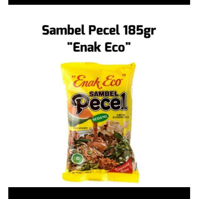 

Enak Eco Sambel Pecel 185 Gr