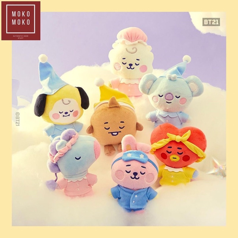 BT21 Baby Dream Pajama Doll Cushion