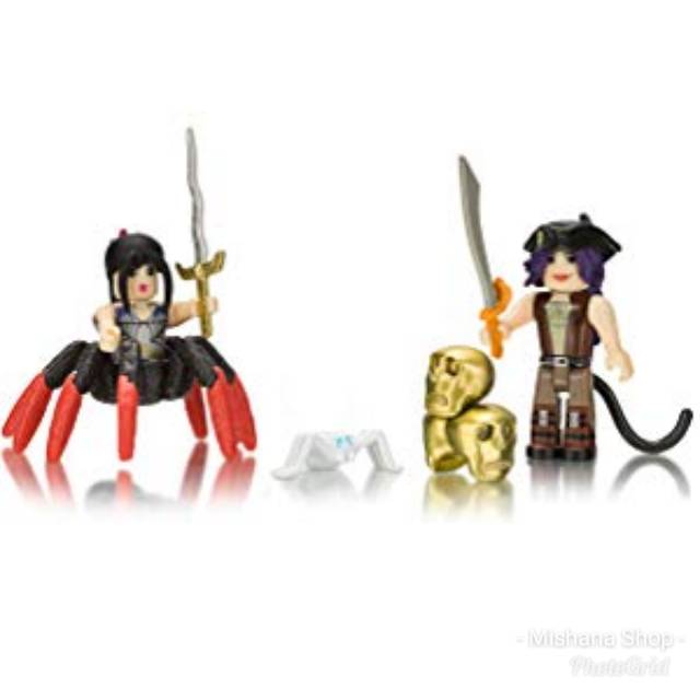 Roblox Neverland Lagoon Salameen The Spider Queen 2 Figure Pack - roblox 4 action figure toys neverland lagoon mix match set with code 9 pieces