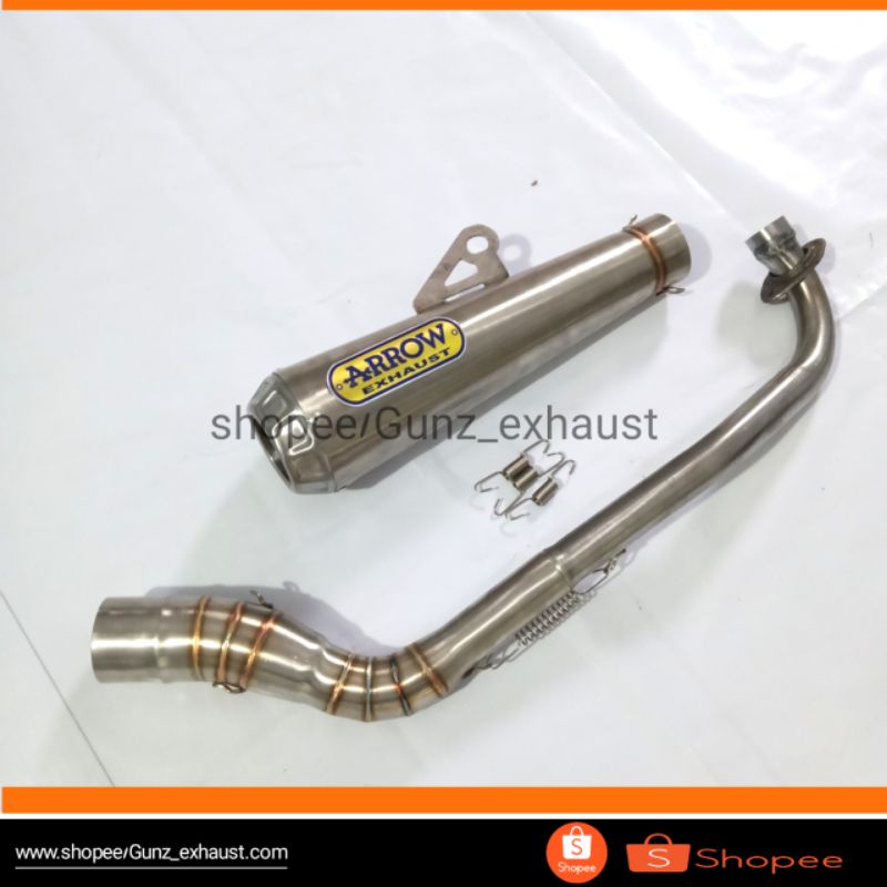 Knalpot racing Arrow Jupiter z blade vega supra x smash shogun win