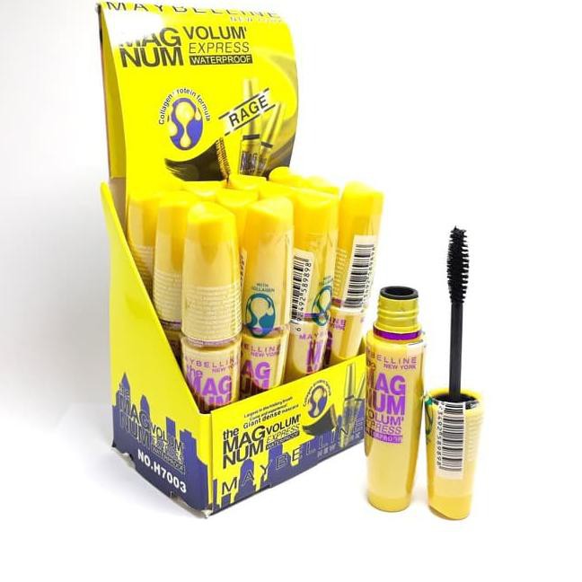 ™92710♞ MASCARA MAYBELLINE MAGNUM KUNING / MASKARA MAYBELINE MAGNUM VOLUM EXPRESS WATERPROOF ♞