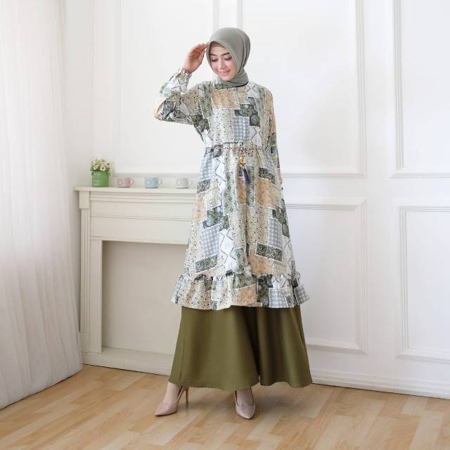 MODESSE TRENDY GO FIT TO XL BUSANA CANTIK MUSLIM TERBARU