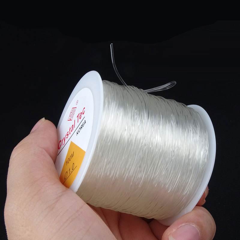 Transparent Elastic Crystal Line Beading Cord String Wire Thread / Elastic Rope String Line Cord Beading Beads DIY