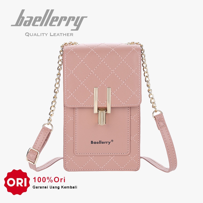 BAELLERRY N1893 Tas Selempang Wanita Tas Handphone Sling Bag WATCHKITE WKOS