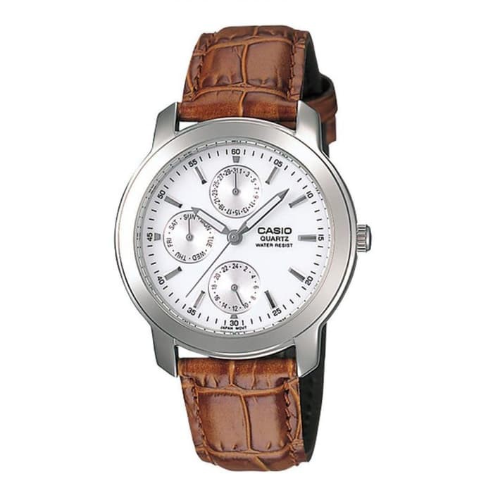 CASIO MTP-1192E-7ADF - Jam Tangan Pria - Coklat