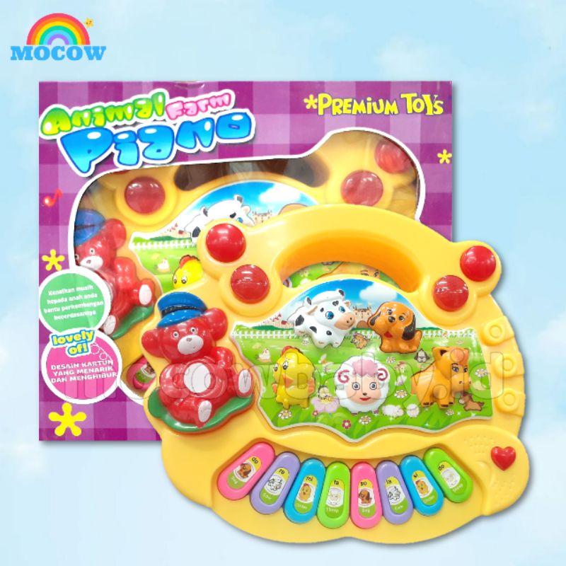 Organ animal Piano/Mainan Piano