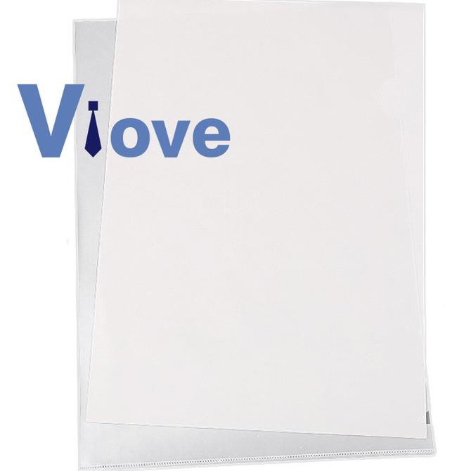 

40Pcs Folder Plastik Tipe L Untuk Kertas A4 Store_Tutut
