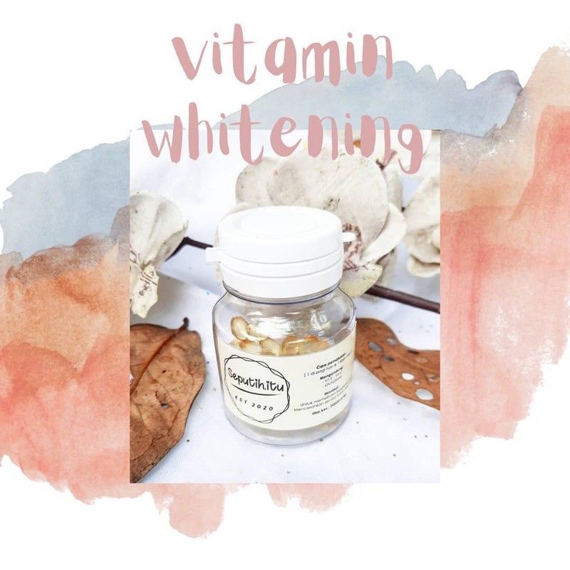 VITAMIN WHITENING 30 KAPSUL / SEPUTIH ITU