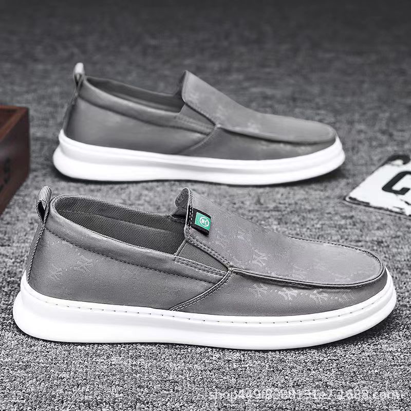 Sepatu slip on pria import sepatu kerja lentur nyaman dipakai