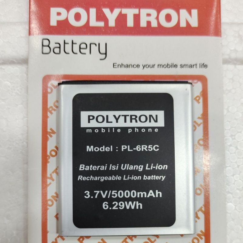 Baterai battery batrai batre Polytron PL 6R5C original