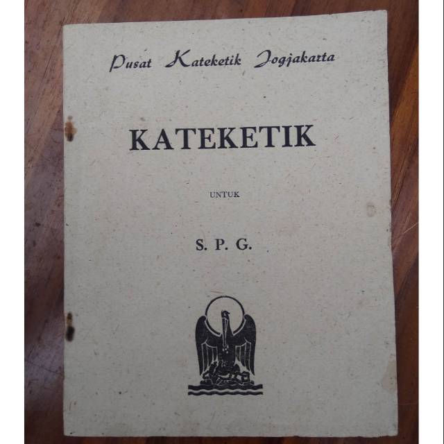 Buku rohani lawas Kateketik Untuk S PG