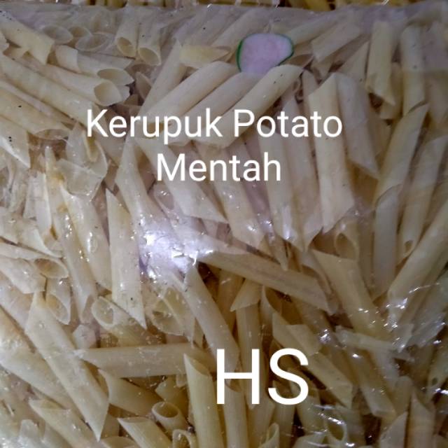 

Kerupuk potato mentah 1 kilo