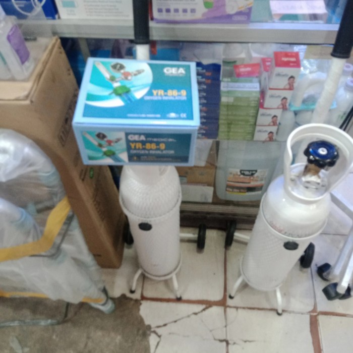 tabung oksigen lengkap
