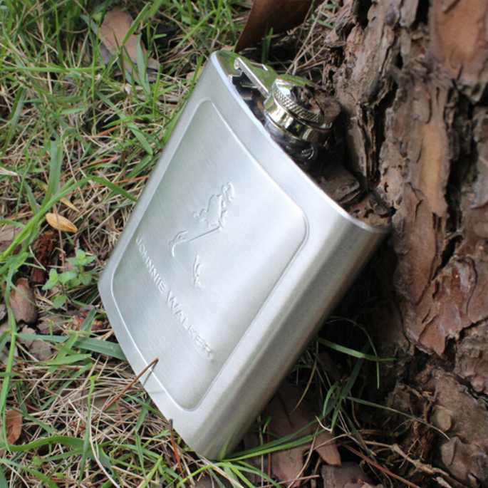 TD-DA1 Hip Flask Stainless Steel 7 Oz