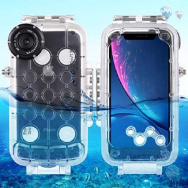 Diving Waterproof Protective Case 40 Meter Underwater IPX8 for iPhone XR