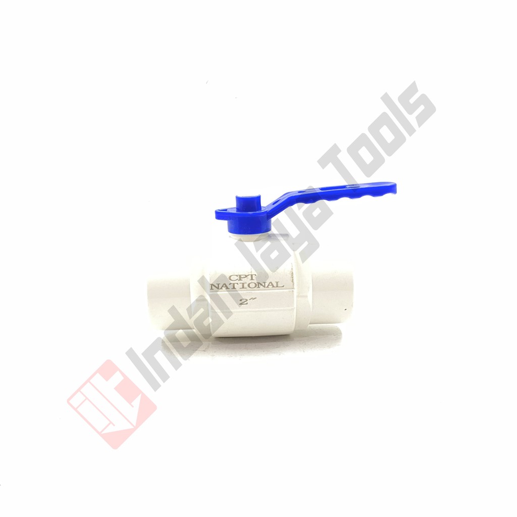 CPT NATIONAL Ball Valve PVC Plastik 2 Inch High Quality - Stop Kran