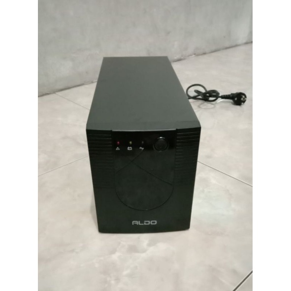 UPS MERK ALDO 1200VA BARU PLUSS BATTERY