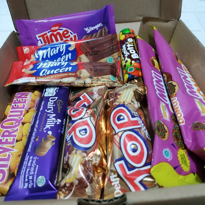 

KIRIMKADO.id- paket kado 10 coklat kado utk valentine / kirim utk temen yg lg sakit .