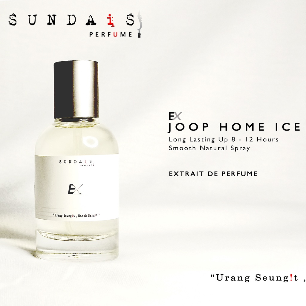 Parfum Pria Tahan Lama Aroma Joop Homme Ice Terlaris Wangi Segar dan Mewah 50ml By SUNDAiS Perfume /