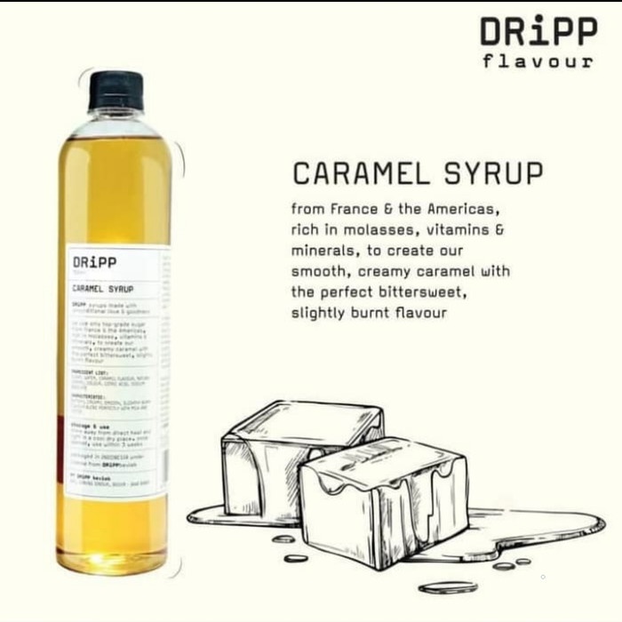 

DRiPP Caramel Syrup - Sirup Karamel 760 ml