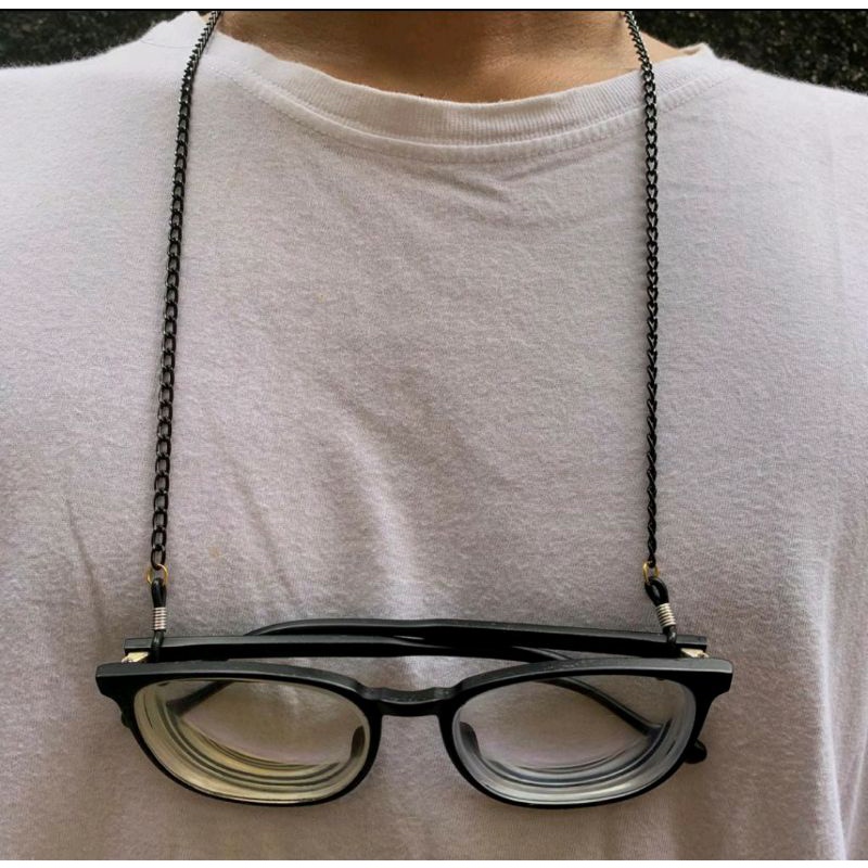 COD bayar di rumah TALI|kalung KACAMATA BESI KALUNG rantai kacamata pria wanita aksesoris kacamata u