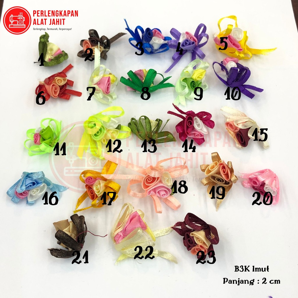 Bunga B3K Imut, Aplikasi bunga, Aplikasi Baju, Aplikasi DIY, Aplikasi tempel, Bunga tempel