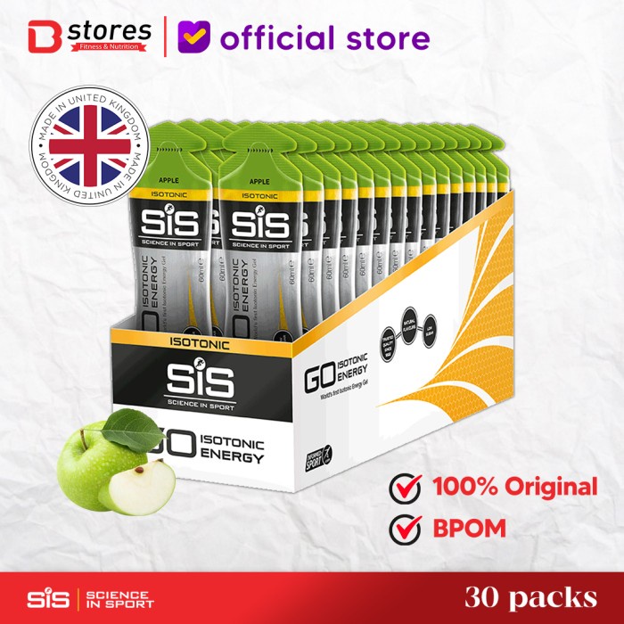 

✨COD✨ SiS GO Energy Gel Isotonic 60ml 30 Pack Bstores - Lemon Lime