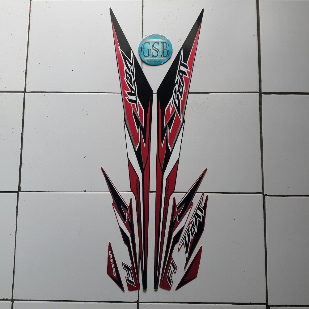 Variasi Striping Motor Beat Fi Iss Thailand 2018 Hitam Ungu Shopee Indonesia