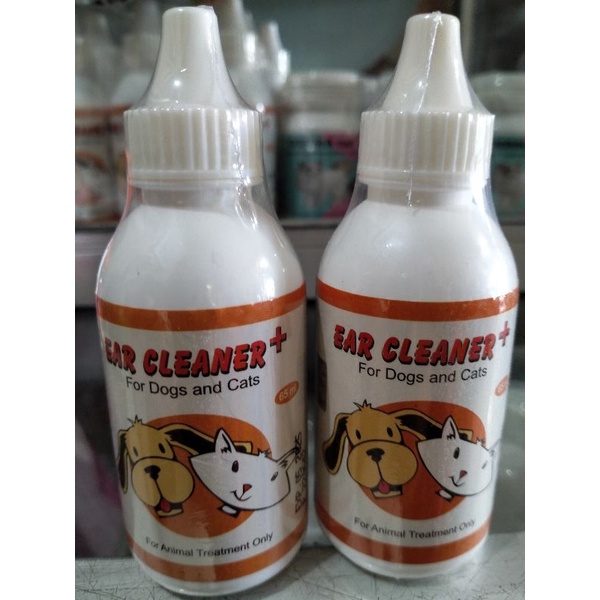 EAR CLEANER + 65 ml - Untuk Anjing dan Kucing