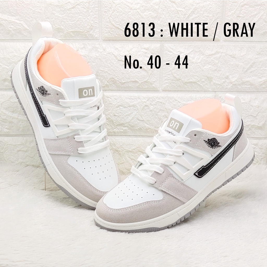 Sepatu Sneakers Cowok 6813 Sepatu Model Baru Laki Laki SPTSP