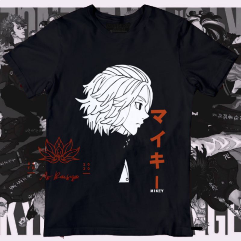 kaos Tokyo revengers /T-shirt Tokyo revengers/Kaos Mikey//Baju Tokyo revenger/baju mikey