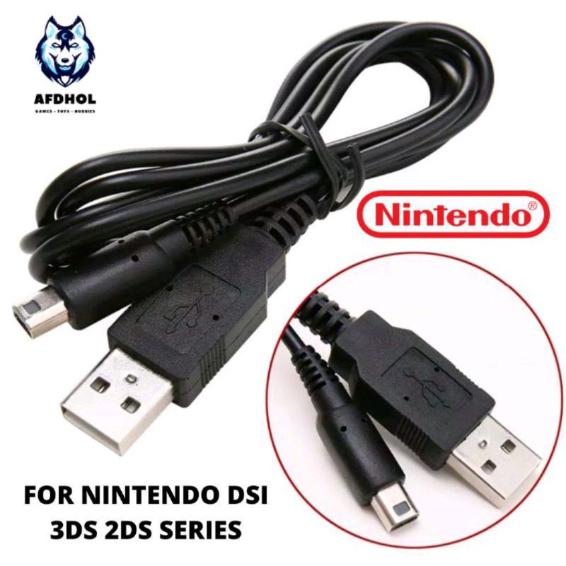 Kabel Usb 3ds 2ds Dsi XL LL Ndsi Charger Power  Usb Nintendo 3ds XL LL 2ds New 3ds Cable Data Usb