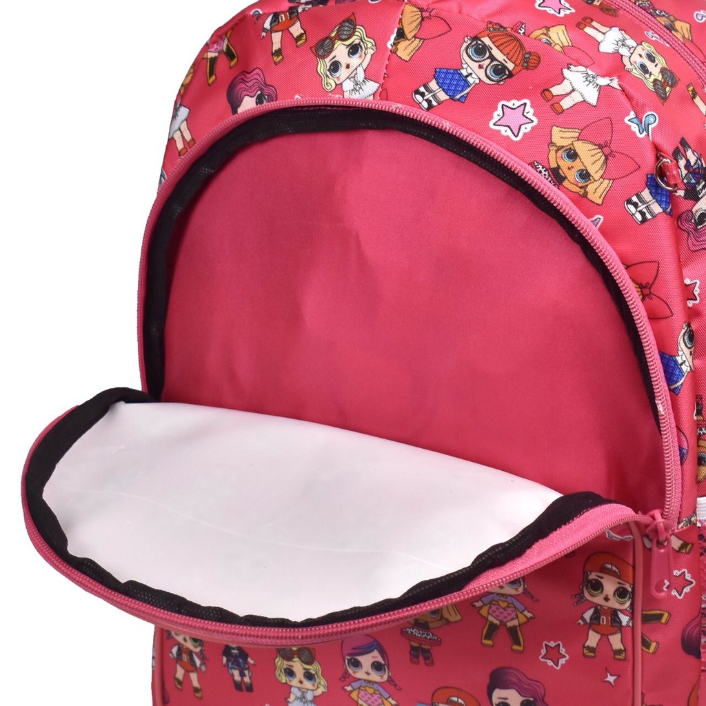 Tas Ransel Anak Fashion  Karakter Full Motif  Lucu  Polo History 16Inchi 18009 / Anti Air / Free Kotak Pensil