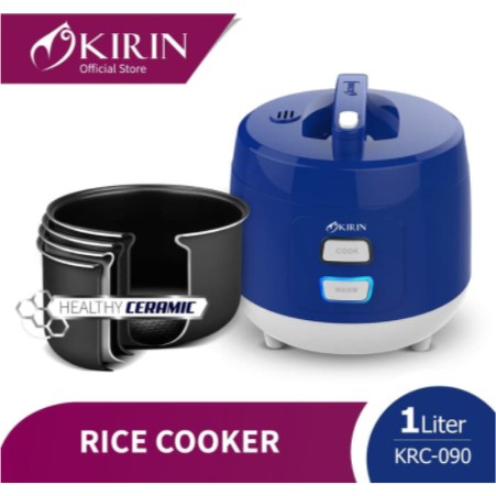 Kirin Rice Cooker / Magicom 1 Liter Ceramic Coating KRC-090 (Blue)