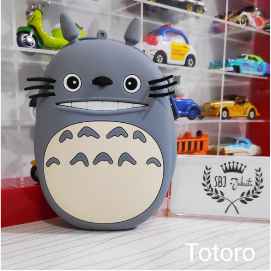 Dompet Koin Mini / Dompet Kunci Mini Motif Karakter Karikatur Lucu Funny Animal Totoro