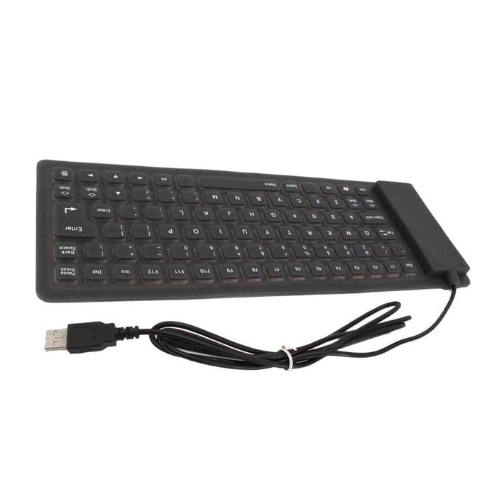 FLEXIBLE  KEYBOARD USB CENTRO FLEXIBLE MINI COLOURS