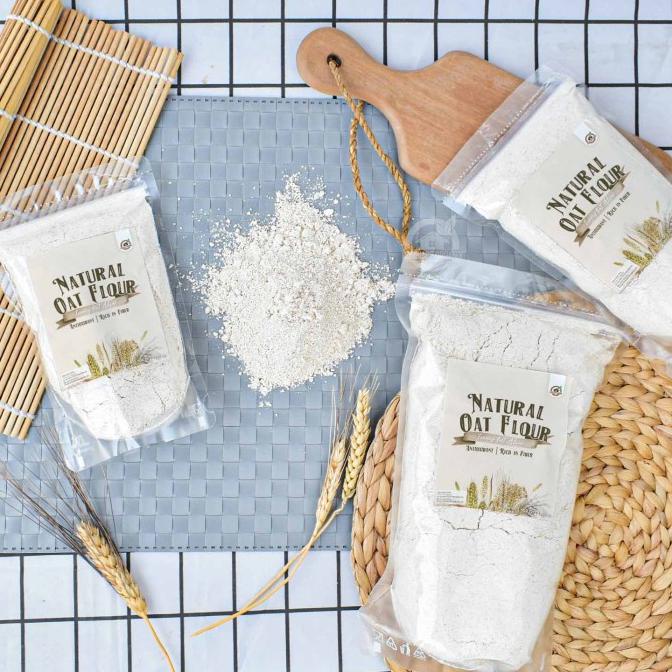 

House Of Organix Natural Oat Flour / Tepung Oat Alami 100 Gr