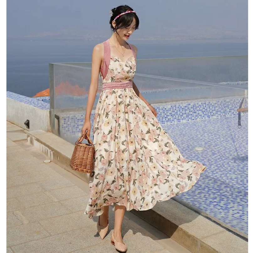 catherine halter dress 03390 FASHION WANITA GROSIR three m threem 3m 3ms