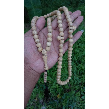 Tasbih kayu cendana asli 10mm tasbih cendana wangi tasbih kayu cendana jawa tasbih cendana original 